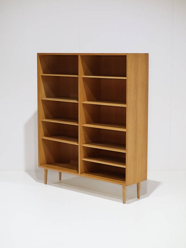 Børge Mogensen Öresund boekenkast lp-kast eiken 1960s