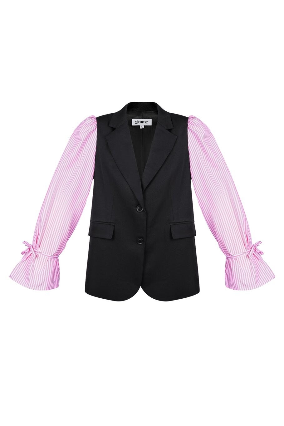 Blouse blazer roze
