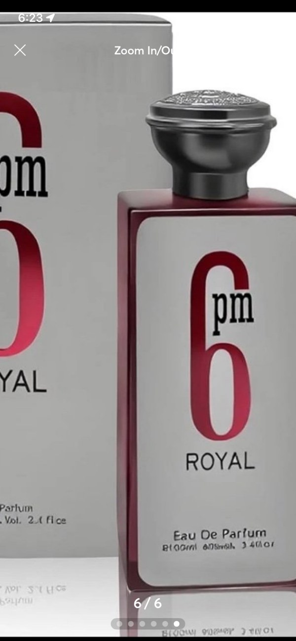 6pm Royal perfume