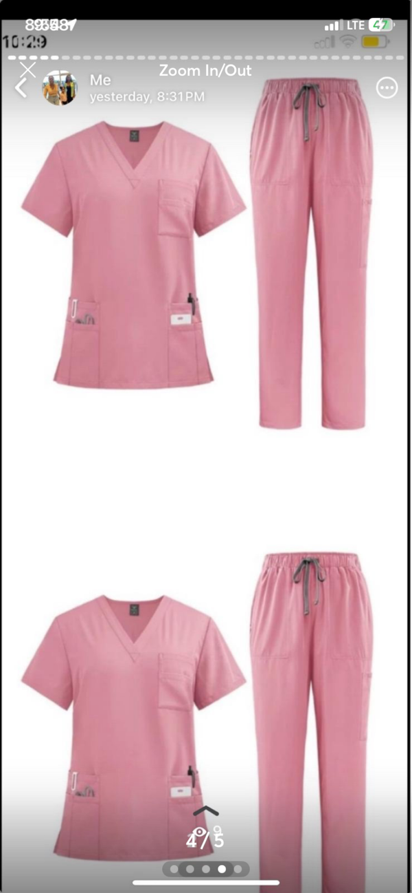 Hospital scrub set