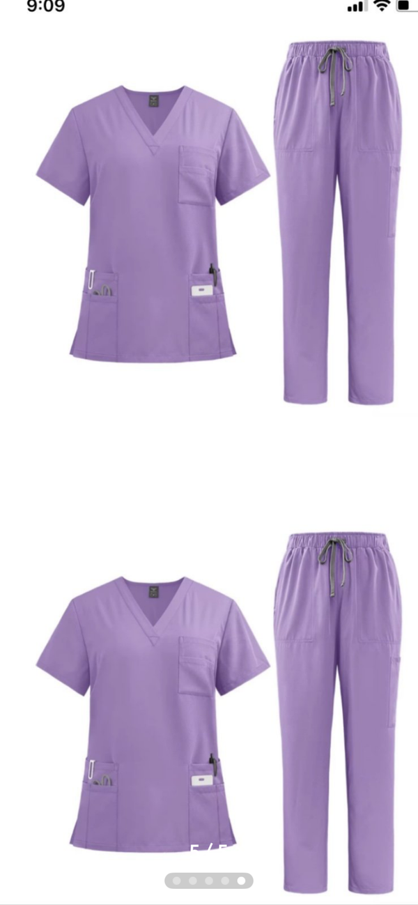 Hospital scrub set