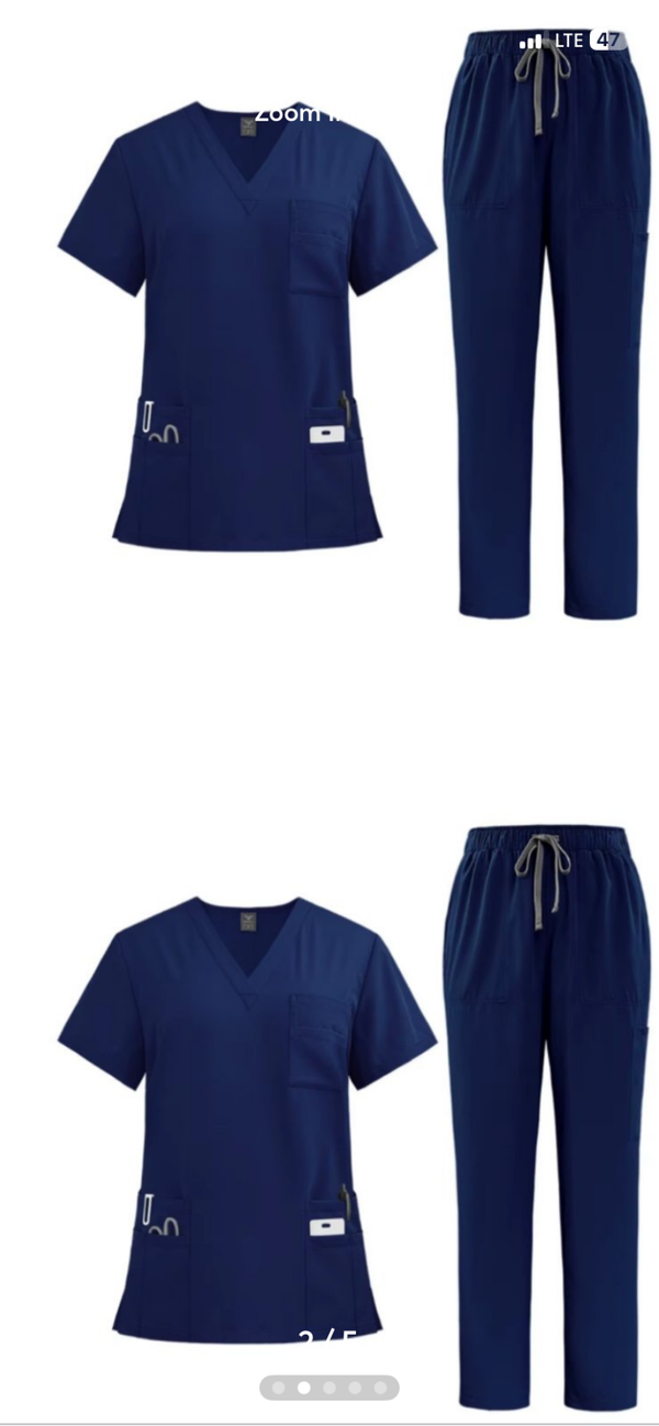 Hospital scrub set