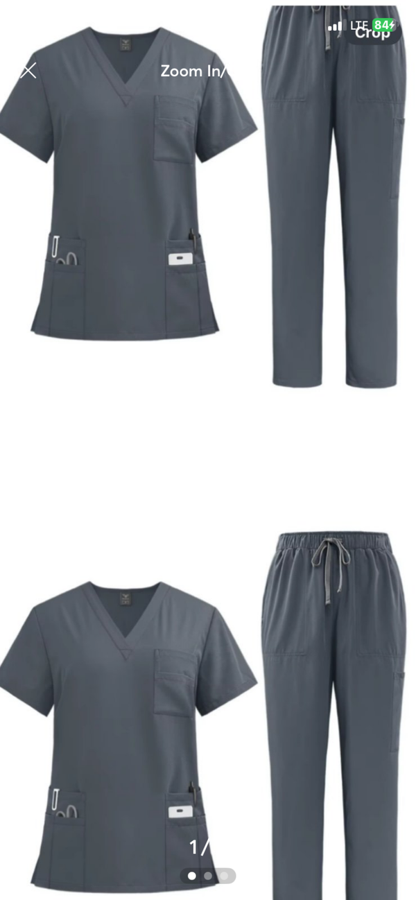 Hospital scrubs set