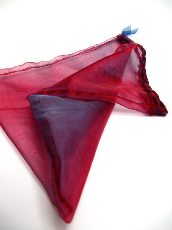 zakje duo rood/blauw