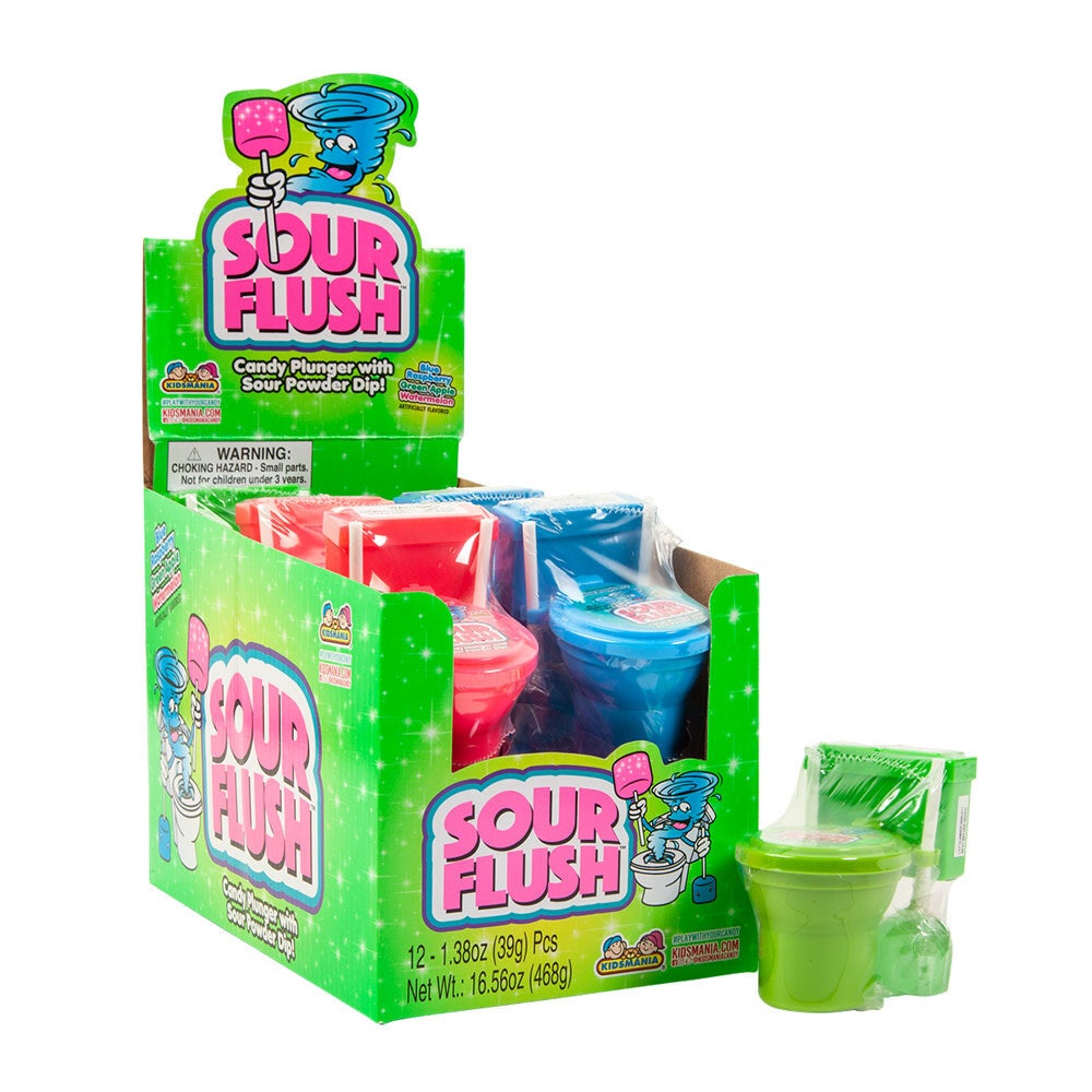 Sour Flush Candy Toy