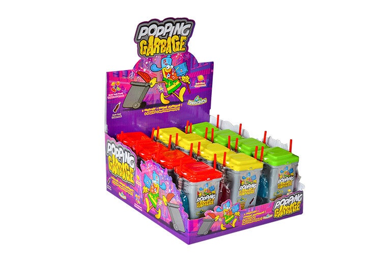 Popping Garbage Candy