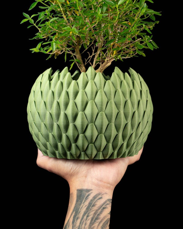 Dragonscale Planter Pot