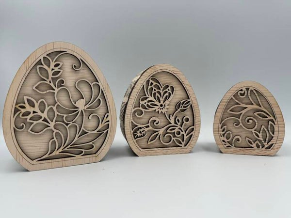 2. Set van 3 opberg doosjes