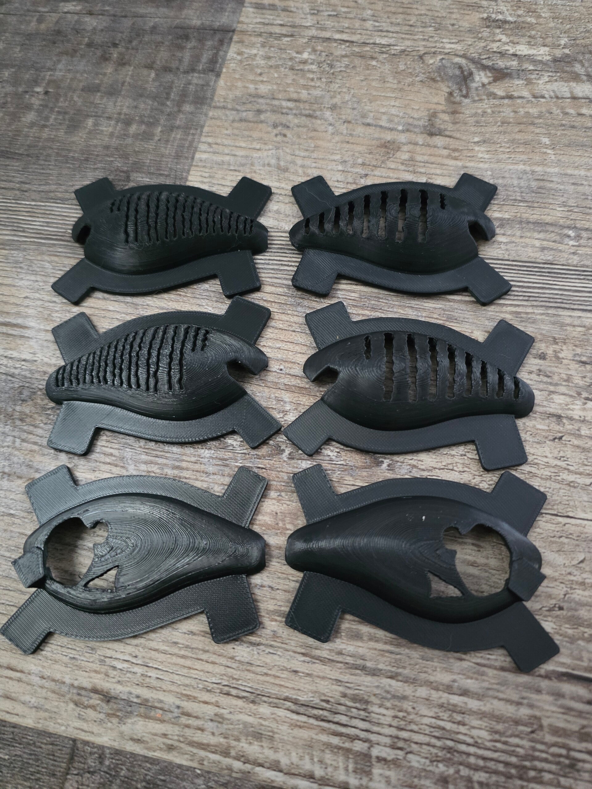 2.5 Square Bill Bluegill Stencil set