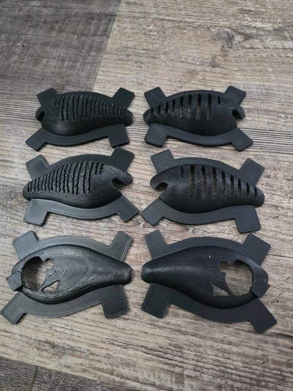 2.5 Square Bill Bluegill Stencil set