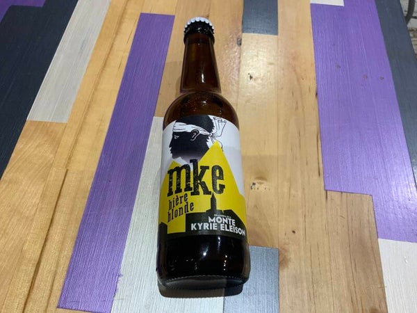 Brasserie Monte Kyrie MKE blonde 4,5° 33 cl