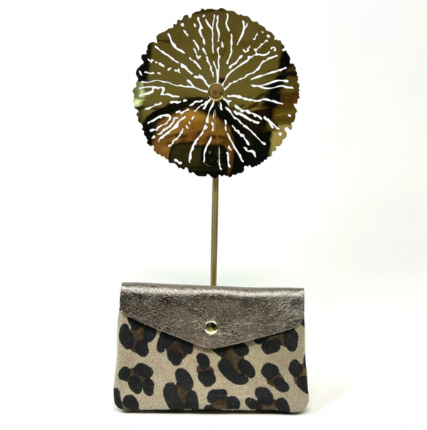 Porte monnaie en cuir italien