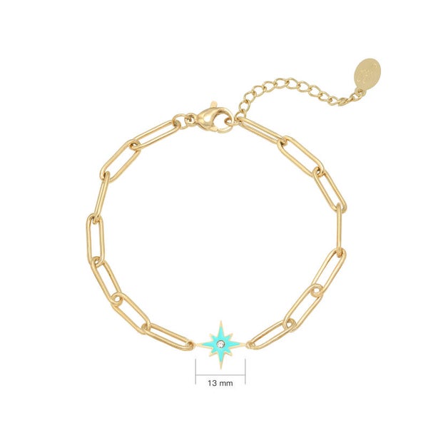 Armband Shining Star - Groen