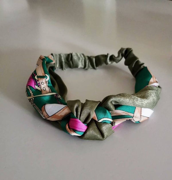 Haarband Retro / Groen