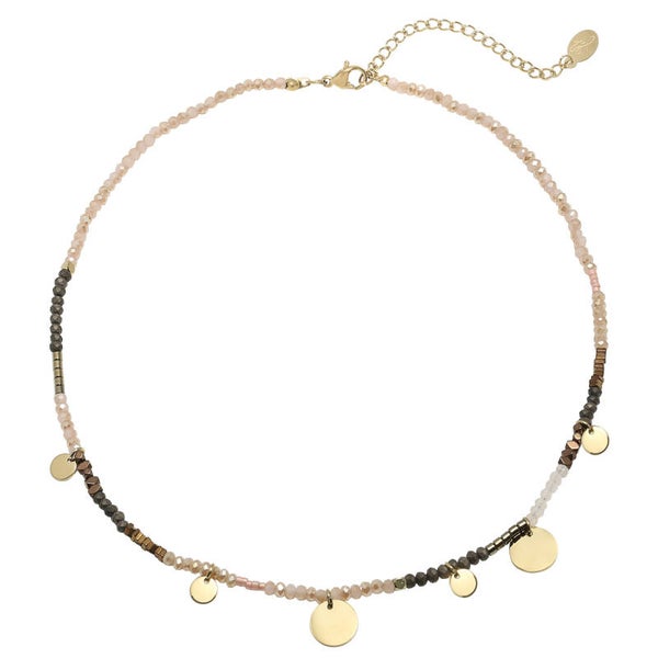 Ketting caribbean sunset - roze