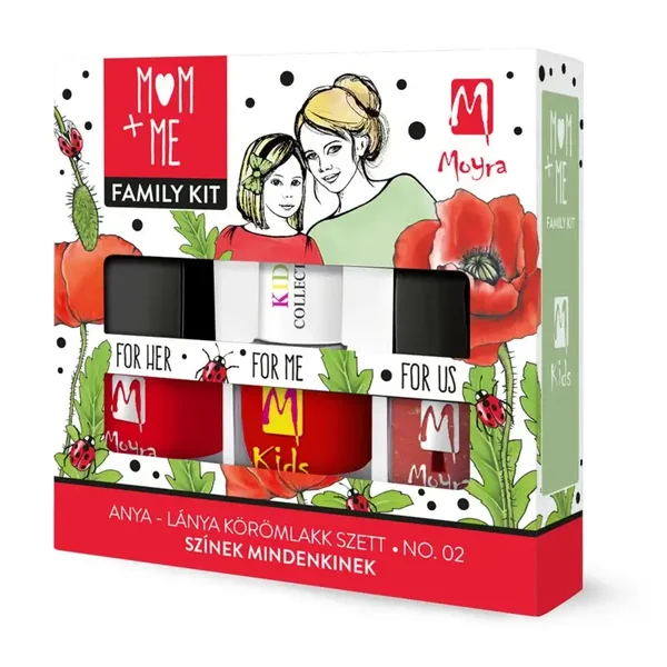 Moyra kids nagellak set "mom + me" 2