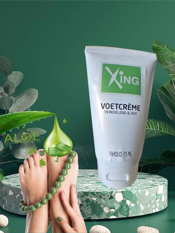 Xing voetcreme groen deo 75 ml