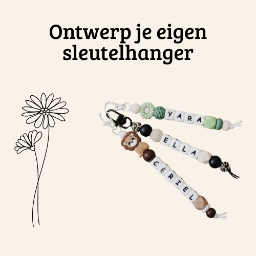 Ontwerp je eigen sleutelhanger