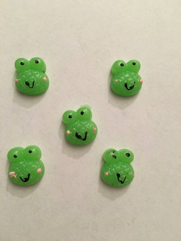 Embellishment, Kikker, 5 stuks