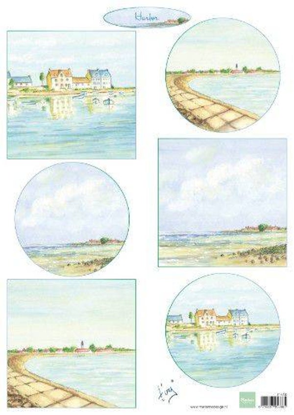 Marianne Design, Knipvel, Tiny's Harbors - IT610