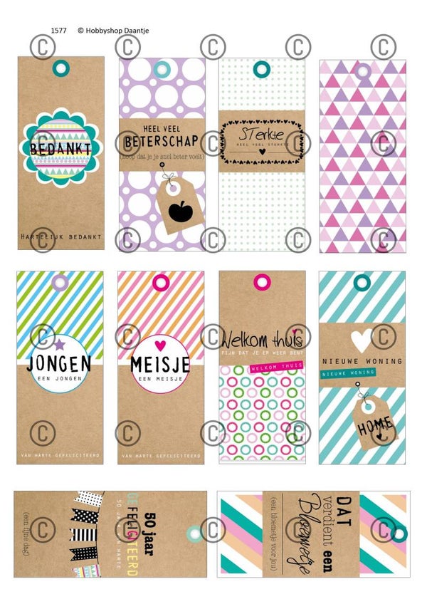 Collage a la Daantje - 1577