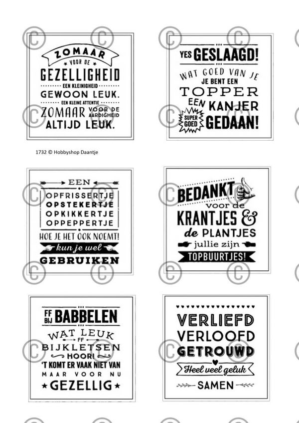 Collage a la Daantje - 1732