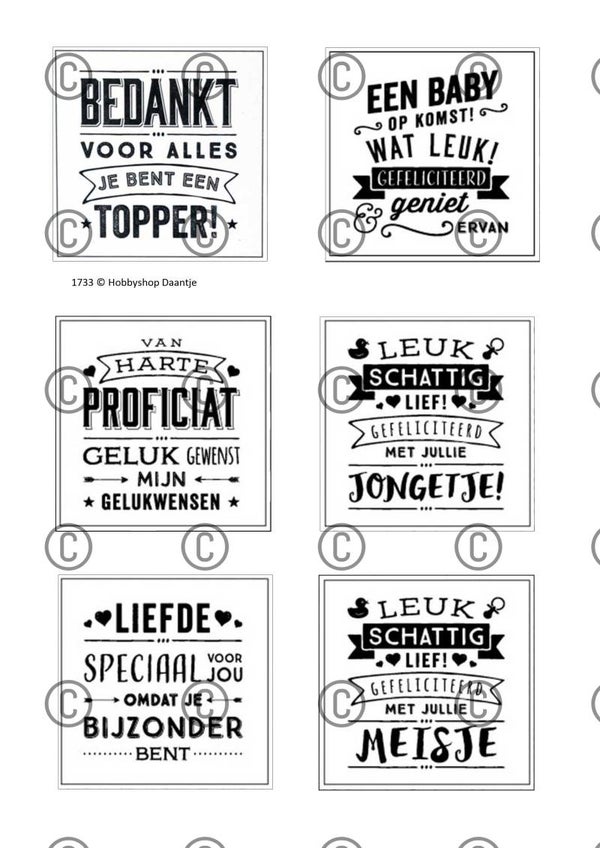 Collage a la Daantje - 1733