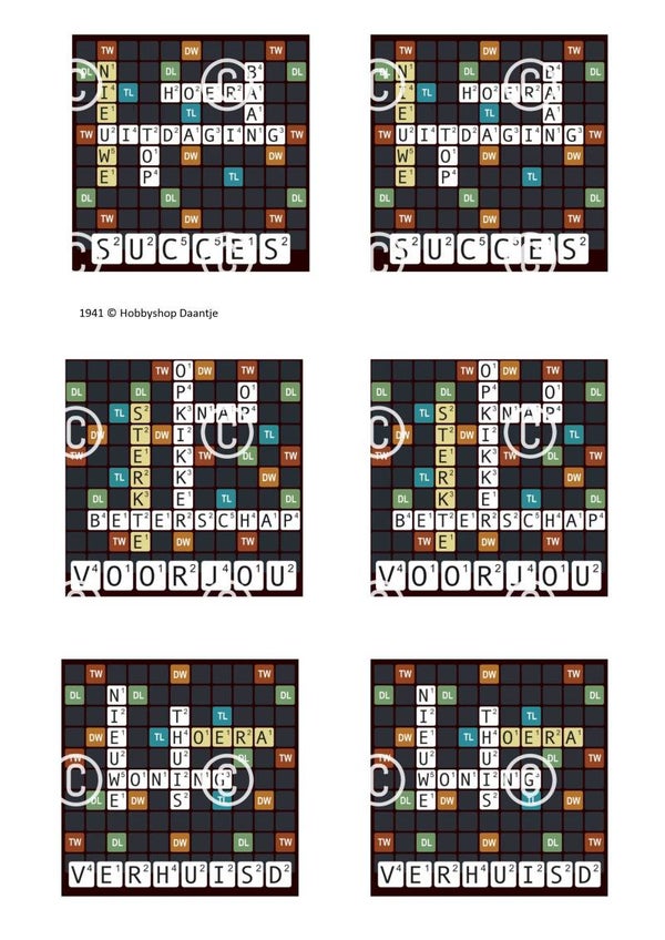 Collage a la Daantje - 1941