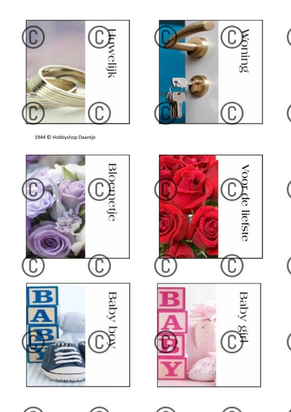 Collage a la Daantje - 1944