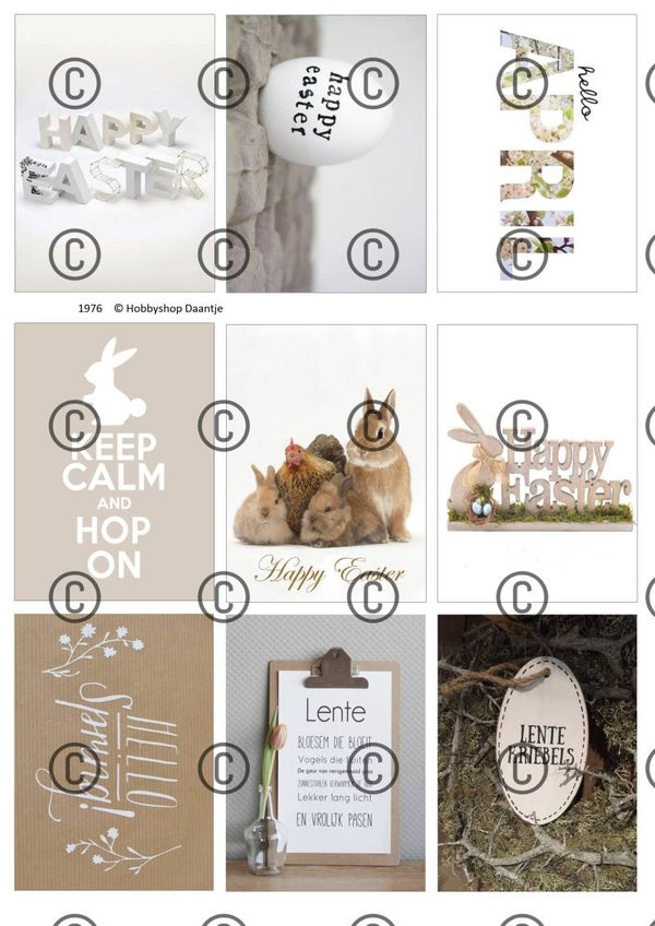 Collage a la Daantje - 1976