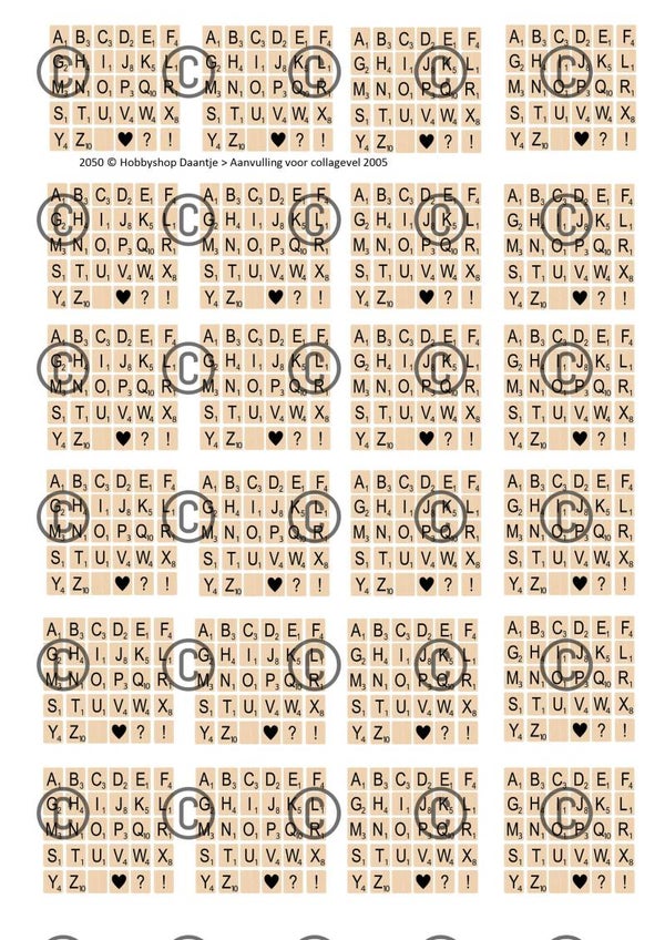 Collage a la Daantje - 2050