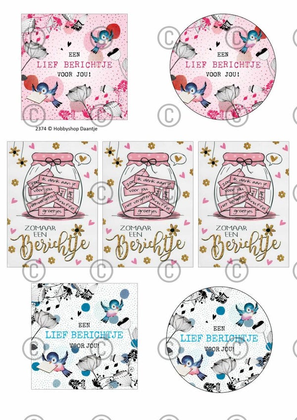 Collage a la Daantje - 2374