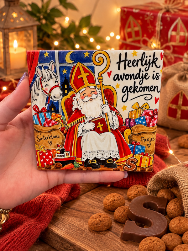 Tegeltje, Heerlijk avondje is gekomen
