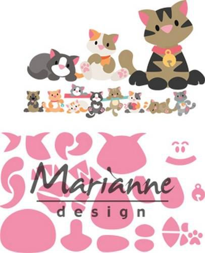 Marianne Design, Collectable, Eline's Kitten - COL1454