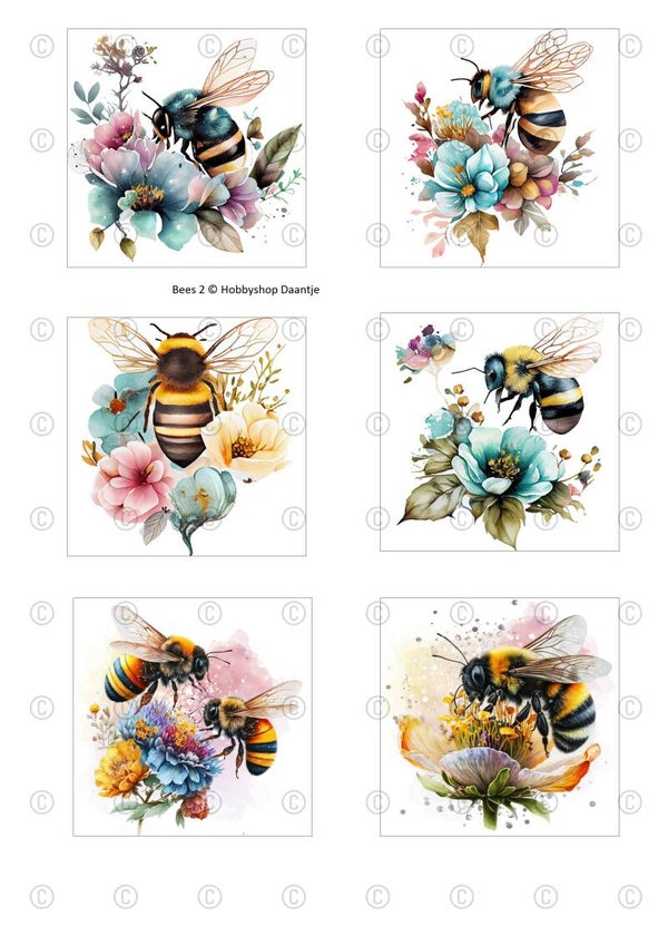 Collagevel - Bees 2