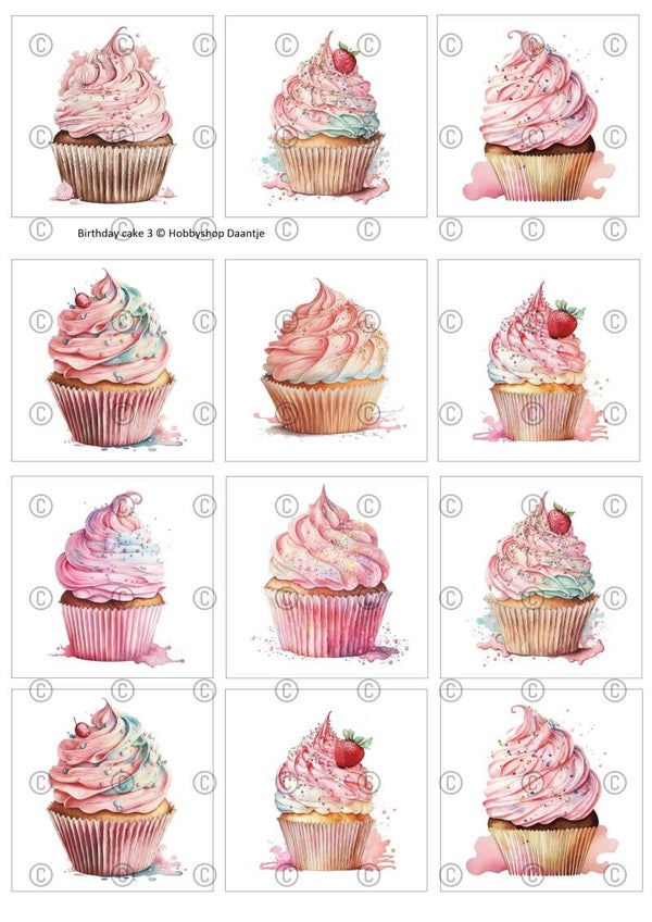 Collagevel - Birthday Cake 3