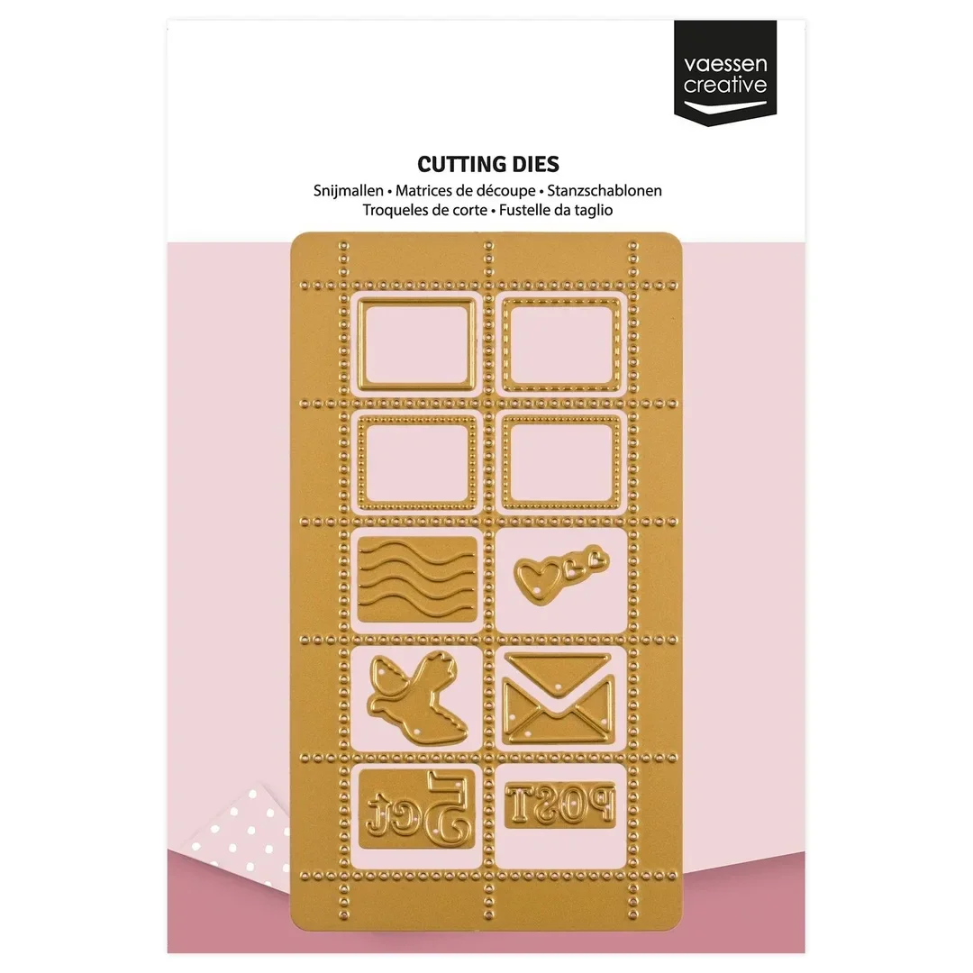 Vaessen Creative, Snijmal, From the Postbox, Postzegelvel - 3625-0301