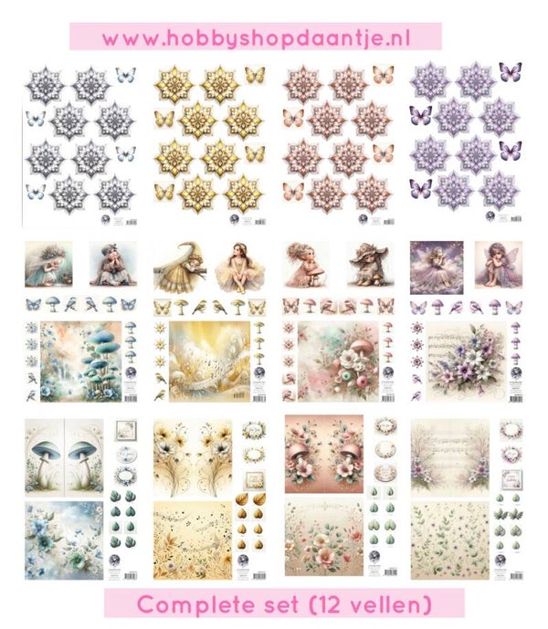 Fairybells, COMBI SET (12 vellen)
