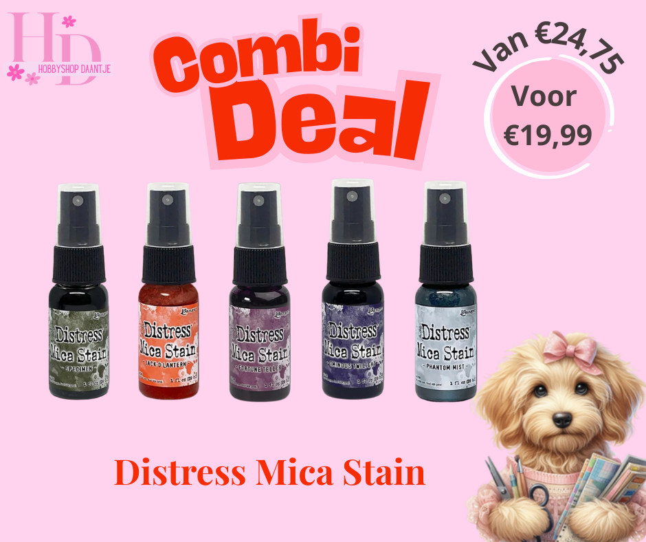 COMBIDEAL - Mica Stain Spray, Halloween kleurtjes, Set 2