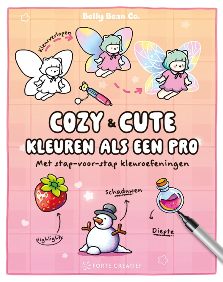 Cozy & Cute, Kleuren als een Pro - Belly Bean Co.