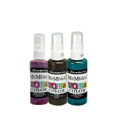 Stamperia, Aquacolor Set, Gardens of Time - KAQXTM