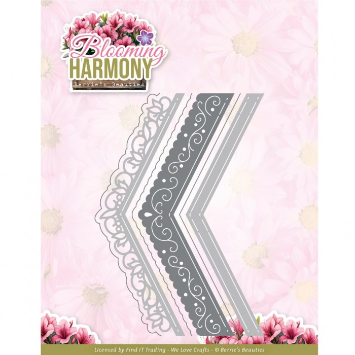 Berrie's Beauties, Snijmal, Blooming Harmony, Lace Borders - BBD10107