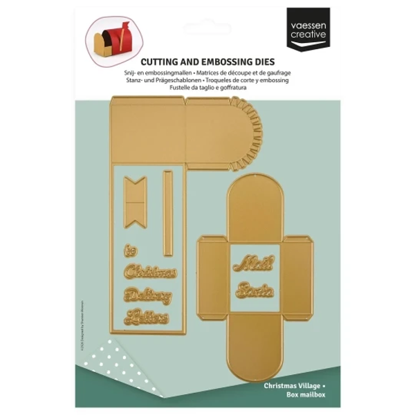 Vaessen Creative, Snijmal, 3D Brievenbus - 3625-0612