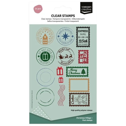 Vaessen Creative, Clear Stamp, Postzegels A6 - 3625-0619