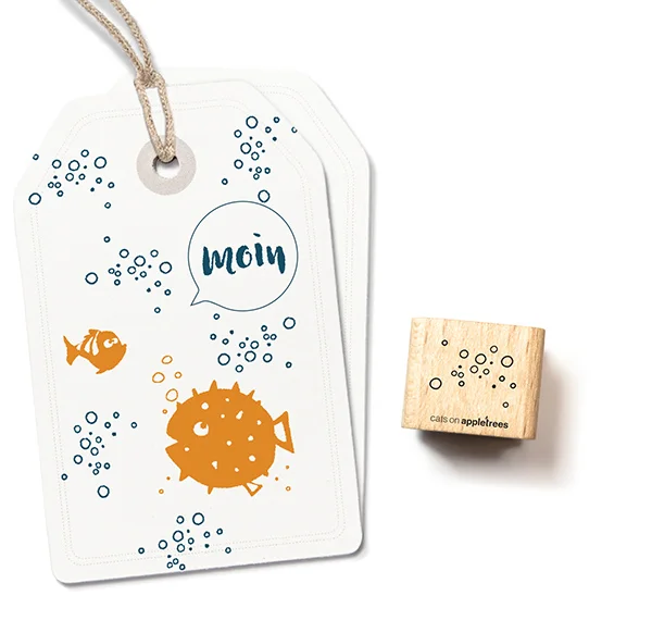 Cats on Appletrees, Stempel, Bubbels - 27233