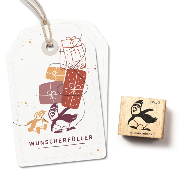 Cats on Appletrees, Stempel, Papegaaiduiker Oleg 2 - 27942