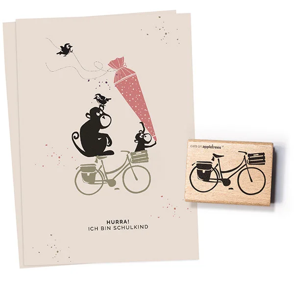 Cats on Appletrees, Stempel, Fiets 2, Holland - 27497