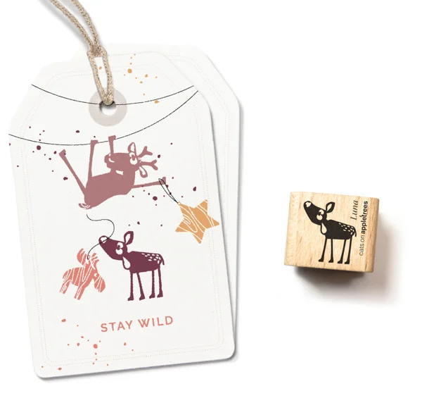 Cats on Appletrees, Stempel, Reeenjong Luna - 27973
