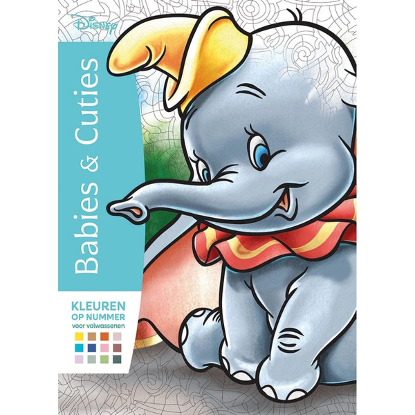 Disney, Kleuren op Nummer voor Volwassenen, Babies & Cuties