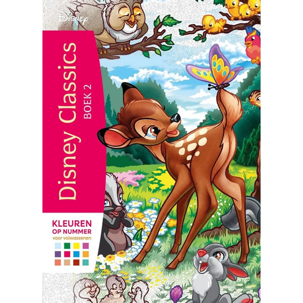 Disney, Kleuren op Nummer voor Volwassenen, Disney Classics Boek 2